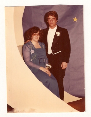 Prom 1981 Sherrie Kallas & Chris Crison