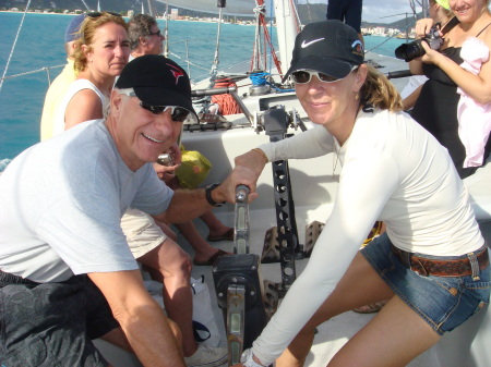 Don & I in the Caribbean Jan. '08