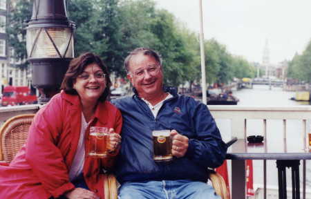 Miss Cindy and I in the Netherlands