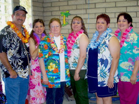 Me, mom and my sisters.