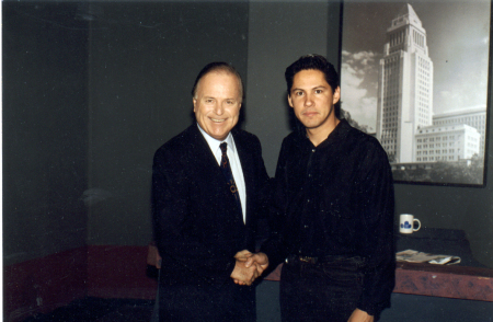 with Los Angeles Mayor Richard Riordan