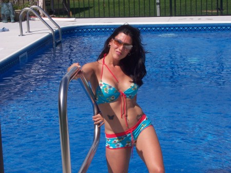 Me in my pool!