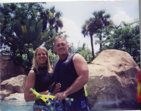 Annette and I in Florida