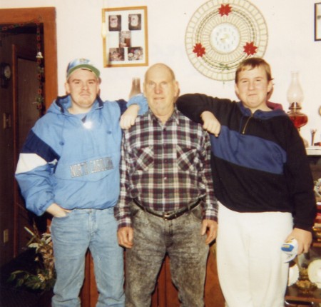 My father CHARLES and my sons STEVEN & SCOTT
