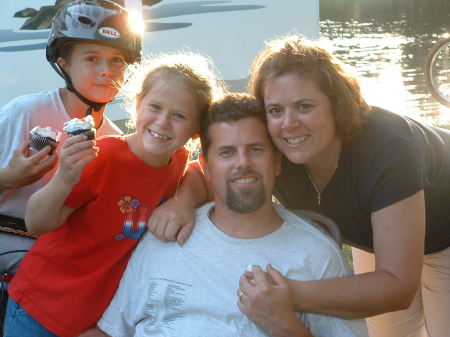 my family on our camping trip to Lilac Oaks July 2006