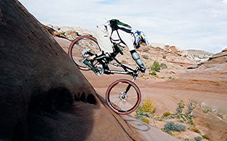 mountain biking Moab Utah summer 05'