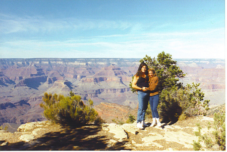 Chot & I in Grand Canyon