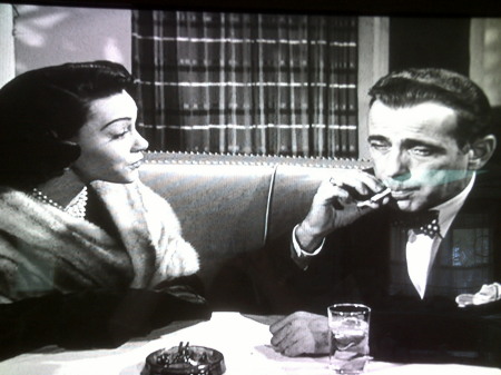 My Aunt Alice and Humphrey Bogart in a movie