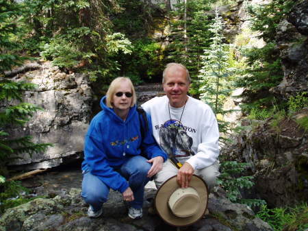 Ron and Alice in Yankee Boy Basin Colorado