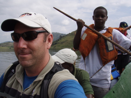 Student trip to Lake Bunyonyi