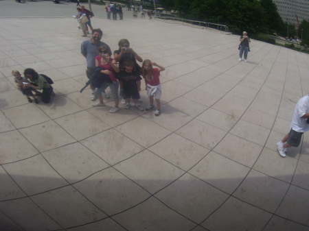 our reflection in "The Bean" Chicago