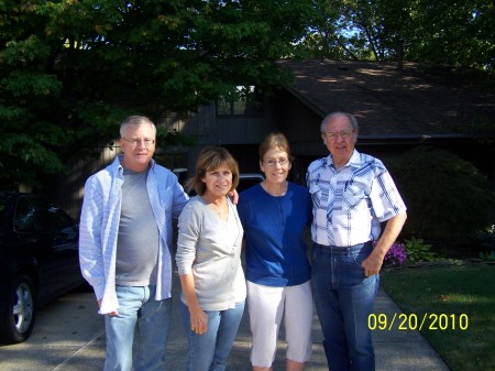 brolaw Ron, sis Judy Hanson,  Joyce,  Berl