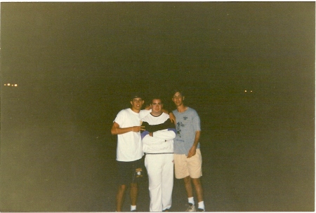 Jay, Wes, and Me (1993 grad night)