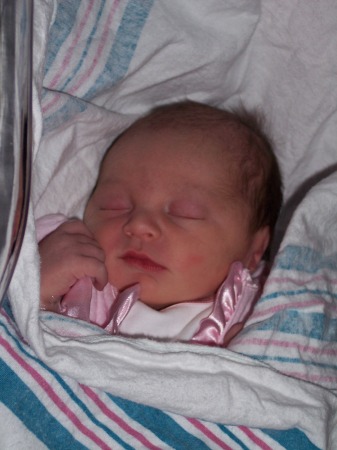 McKenzie at 1 day old