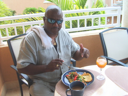 Chef Holliday in Aruba