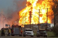Gas Plant Explosion