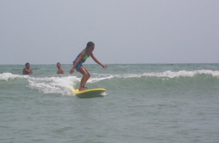 Jessi Surfing