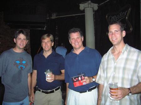 August 2007 with my brothers Tim,Matt and John