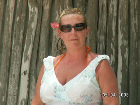 Senora at a Mayan village