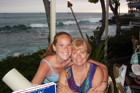 Barb and Holly ... Kailua-Kona, Hawaii