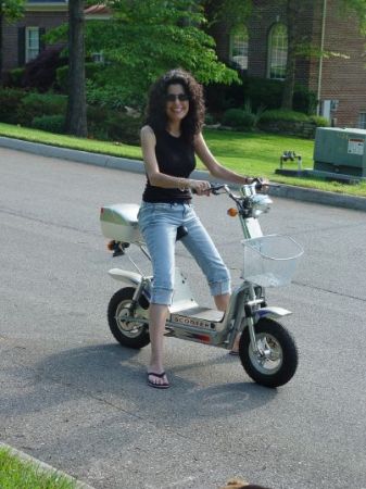 Me on my MiniMoped Summer of 2006