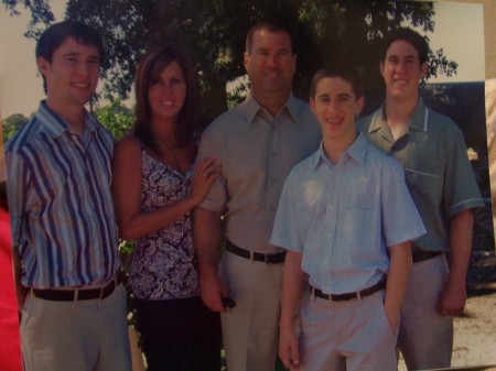 Mullikin Family at Uncle Tim's Wedding this summer