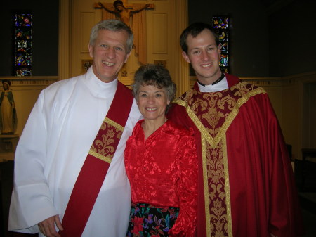 Deacon Winton, Marie and Fr. Von DeRosia