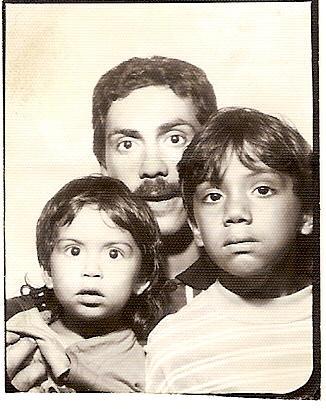 mugshot of my men - Roberto, Jonathan and Anthony - Summer 94