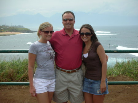 Holly, Bill and Sam in Maui