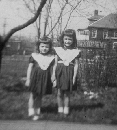 Deanna and Kathleen Duane -- pre-school years