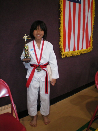 roman at taekwondo tournament