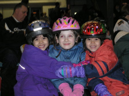 skating with twins