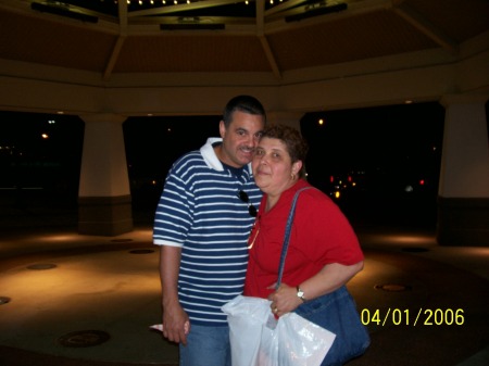 My hubby Kevin and me Margie