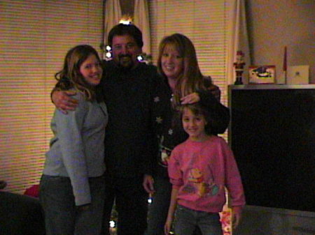 Ashton, Clint, Me and Triston Christmas 2005