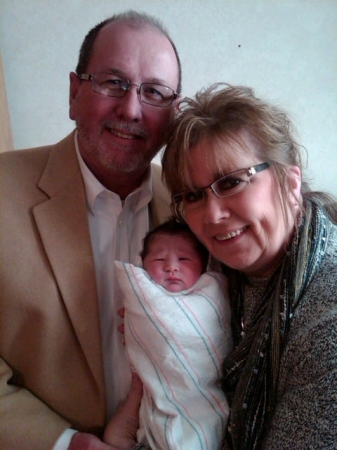 Donna, me and granddaughter Lin.