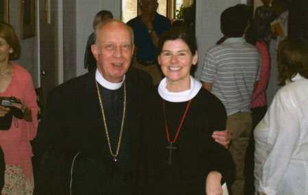 Sr. Mary Julian and Bishop Herbert Donovan