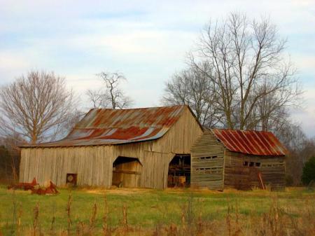 Old barn in Alabama