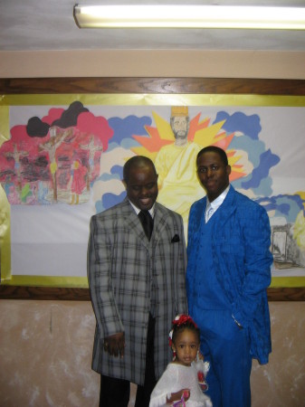 husband and son plus church member