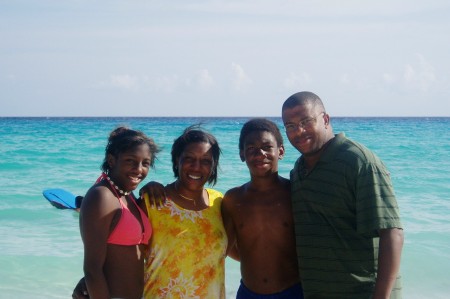 My family on Vacation in Barbados - 2005