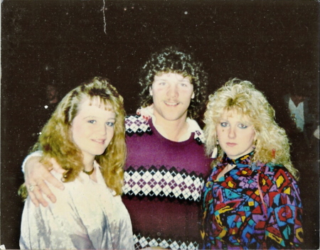 new year 1987 Me, Dean, and Janice
