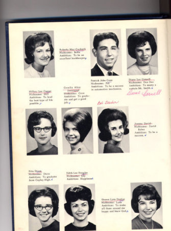 Pat Schaffer,Clark's album, Class of 1964