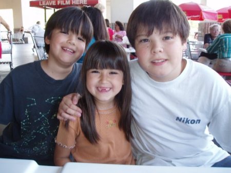 My three kids, Daniel, Grace, and Sam (left to right)