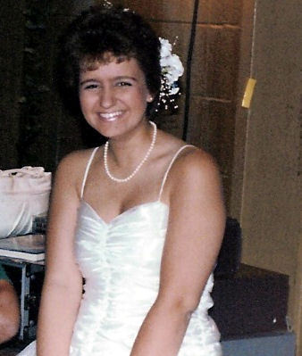 Backstage at a beauty pageant 1989