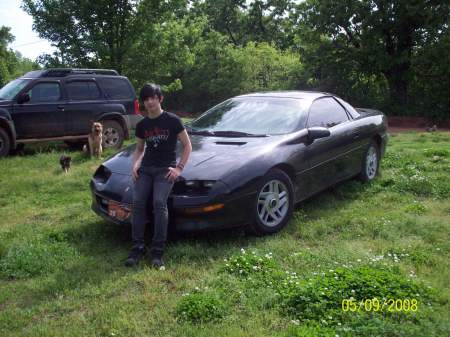 MY SON,DANIEL-15 1/2 WITH HIS 1ST CAR