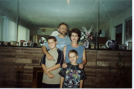 Family in Living Room, Summer, 2000