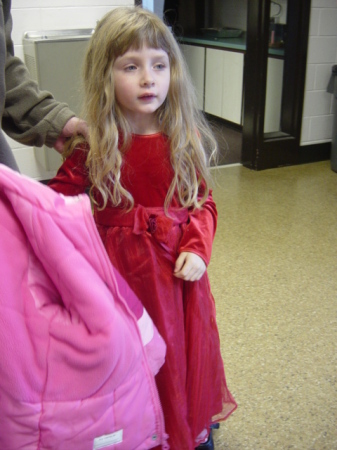My Daughter this past Christmas at her school program