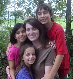 Laurel and her kids