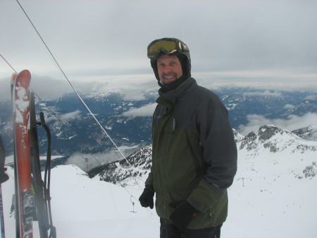 snowboarding in whistler, canada