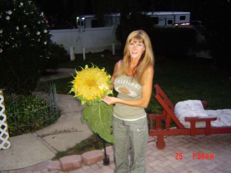 Me & My Giant Sunflower!