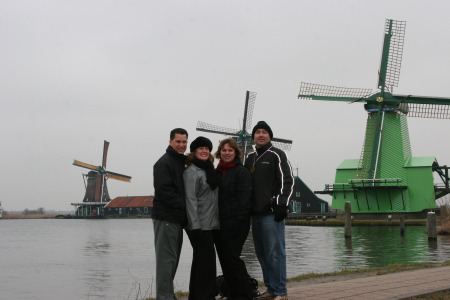 The Windmills In Amsterdam With Shelly